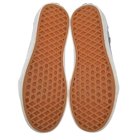 VANS Old School Warped Happy Face Cap Toe Sneakers Youth Size 5 - Picture 7 of 9